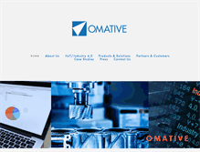 Tablet Screenshot of omative.com
